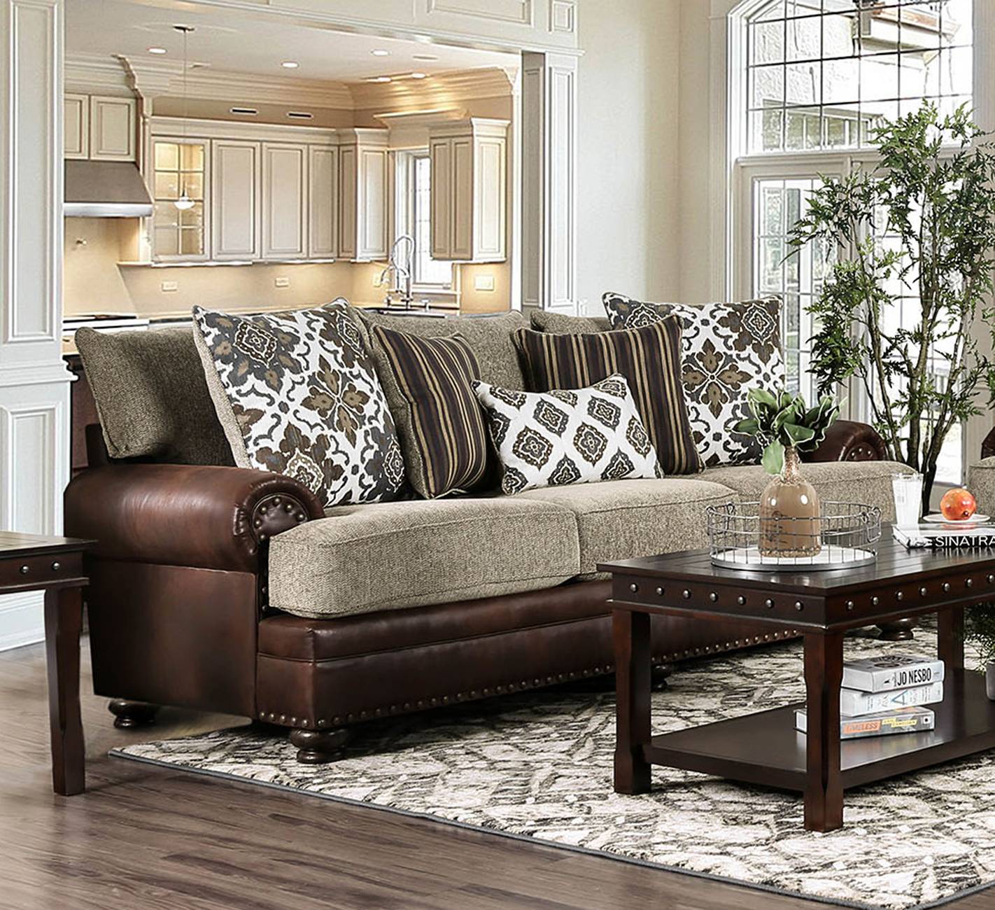 Turner Transitional Upholstered Sofa